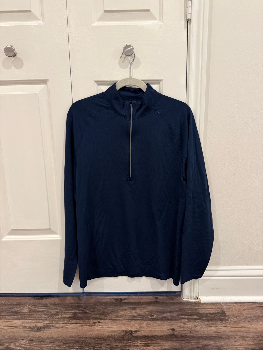 lululemon athletica Navy Metal Vent Tech Half Zip